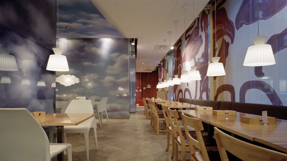 Leucos restaurant lighting