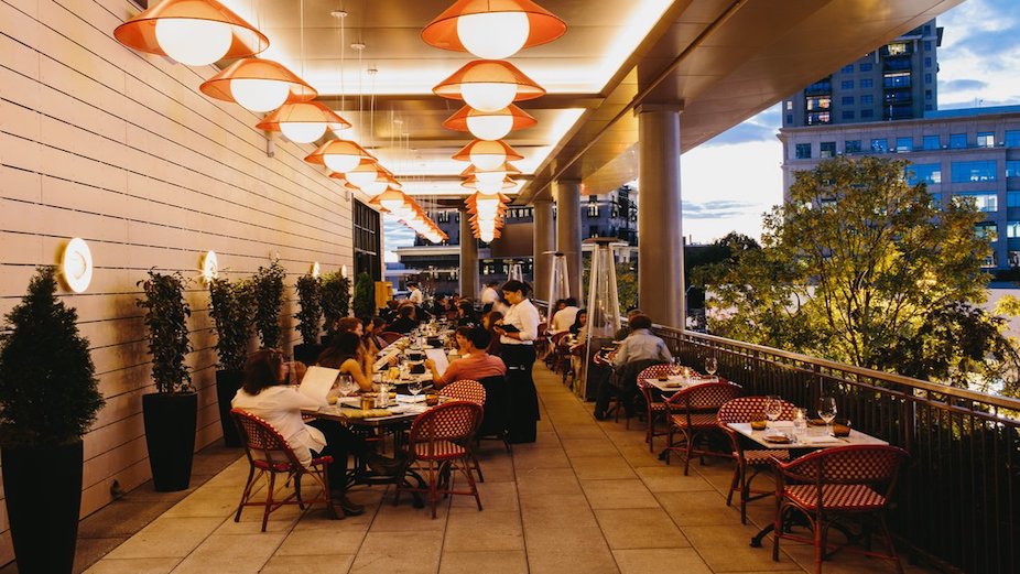 Rich Brilliant Willing restaurant lighting