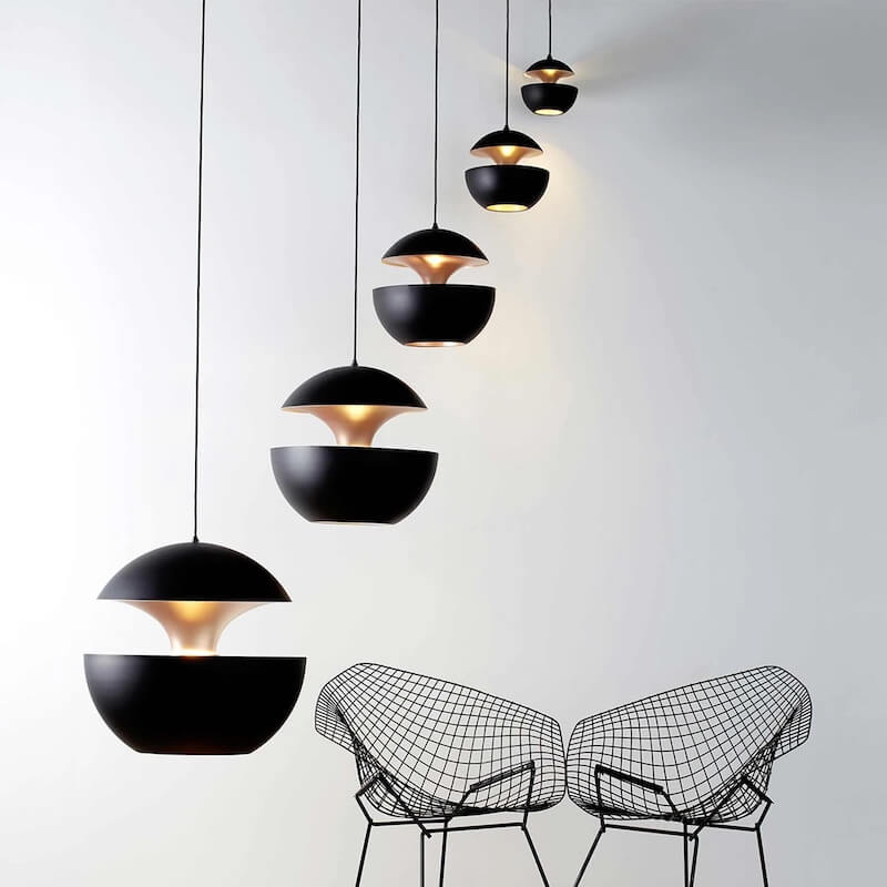 DCWEDITIONS Here Comes the Sun Mini multi light linear susp-image